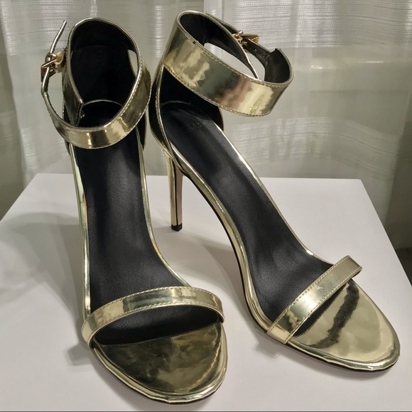ASOS gold sandals, size 9/9.5 - Picture 2 of 10